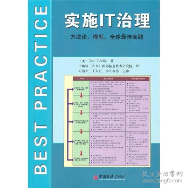 实施IT治理：方法论、模型、全球最佳实践