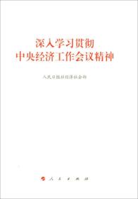 深入学习贯彻中央经济工作会议精神