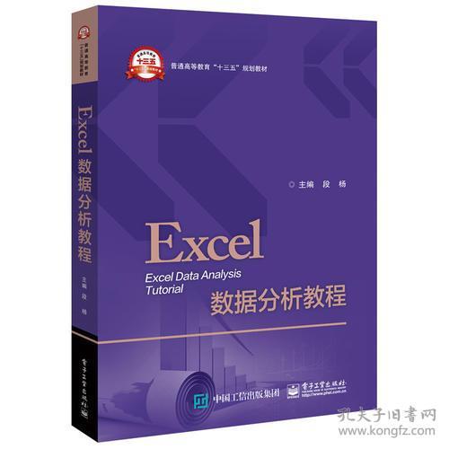 特价现货！ Excel数据分析教程 段杨 电子工业出版社 9787121321771