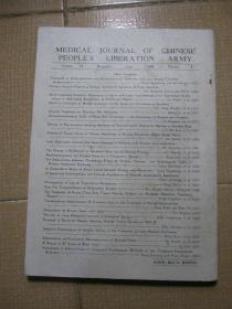解放军医学杂志  （第13卷）（1988年1、2、3、4、5、6共4期）双月刊 全年六期合售