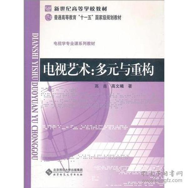 电视艺术 多元与重构 高鑫高文曦 北京师范大学出版社 9787303083213