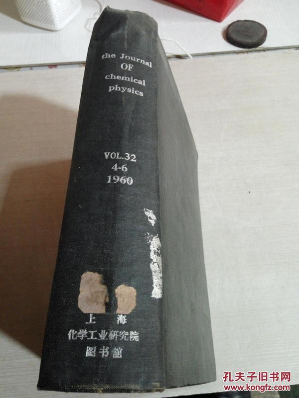 THE JOURNAL OF CHEMICAL PHYSICS.VOL.32.4-6.1960（化学物理杂志）