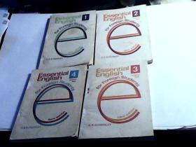 Essential English（1、2、3、4）【四册合售】英文版 影印版