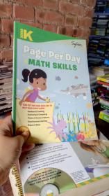Kindergarten Page Per Day: Math Skills