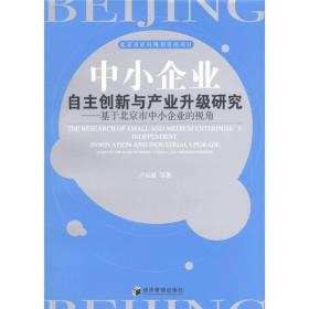 中小企业自主创新与产业升级研究:基于北京市中小企业的视角