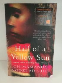 Half of a Yellow Sun by Chimamanda Ngozi Adichie (Happer Perennial 2007年版) （非洲/尼日利亚文学）英文原版书