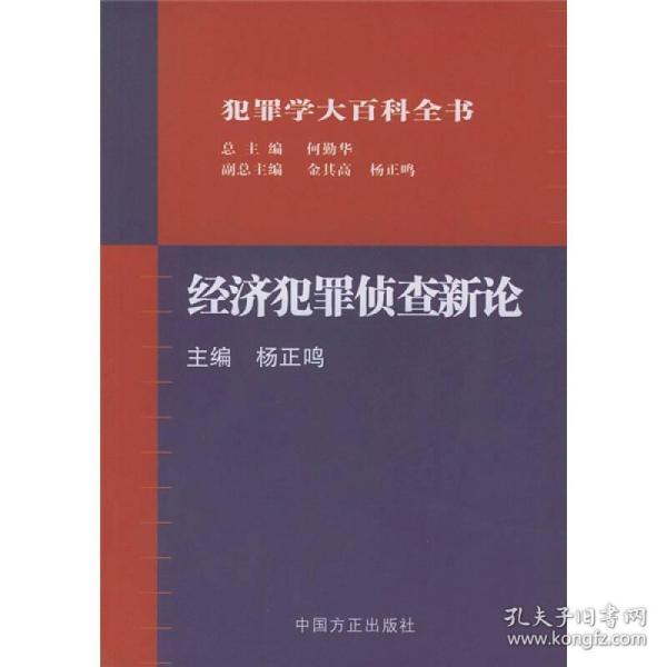 经济犯罪侦查新论