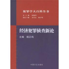 犯罪大百科全书:经济犯罪侦查新论——犯罪学大百科全书