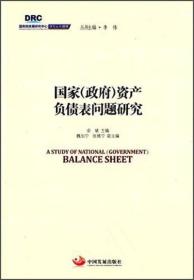 国务院发展研究中心研究丛书2015：国家（政府）资产负债表问题研究