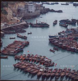 70年代120彩色黑白反转片老照片涵盖江浙一带政治经济文化全貌