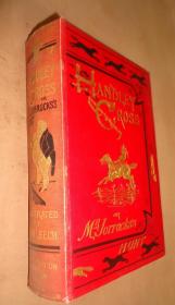 【特价】1864年 Surtees_ Handley Cross 瑟蒂斯乡间风情小说名著《汉德利岔道》布面烫金预定特装本 大量木刻插图 名家约翰·李奇(John Leech)17张手工上色钢版画 品相十成