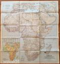 现货 national geographic美国国家地理地图1950年3月Africa and the Arabian Peninsula非洲和阿拉伯半岛