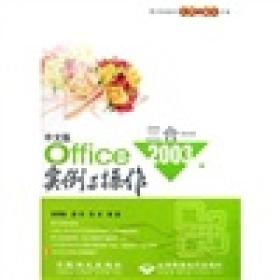 中文版Office2003三合一实例与操作