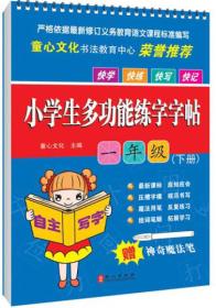 小学生多功能练字字帖：一年级