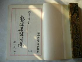 钢笔行草郭沫若诗词选