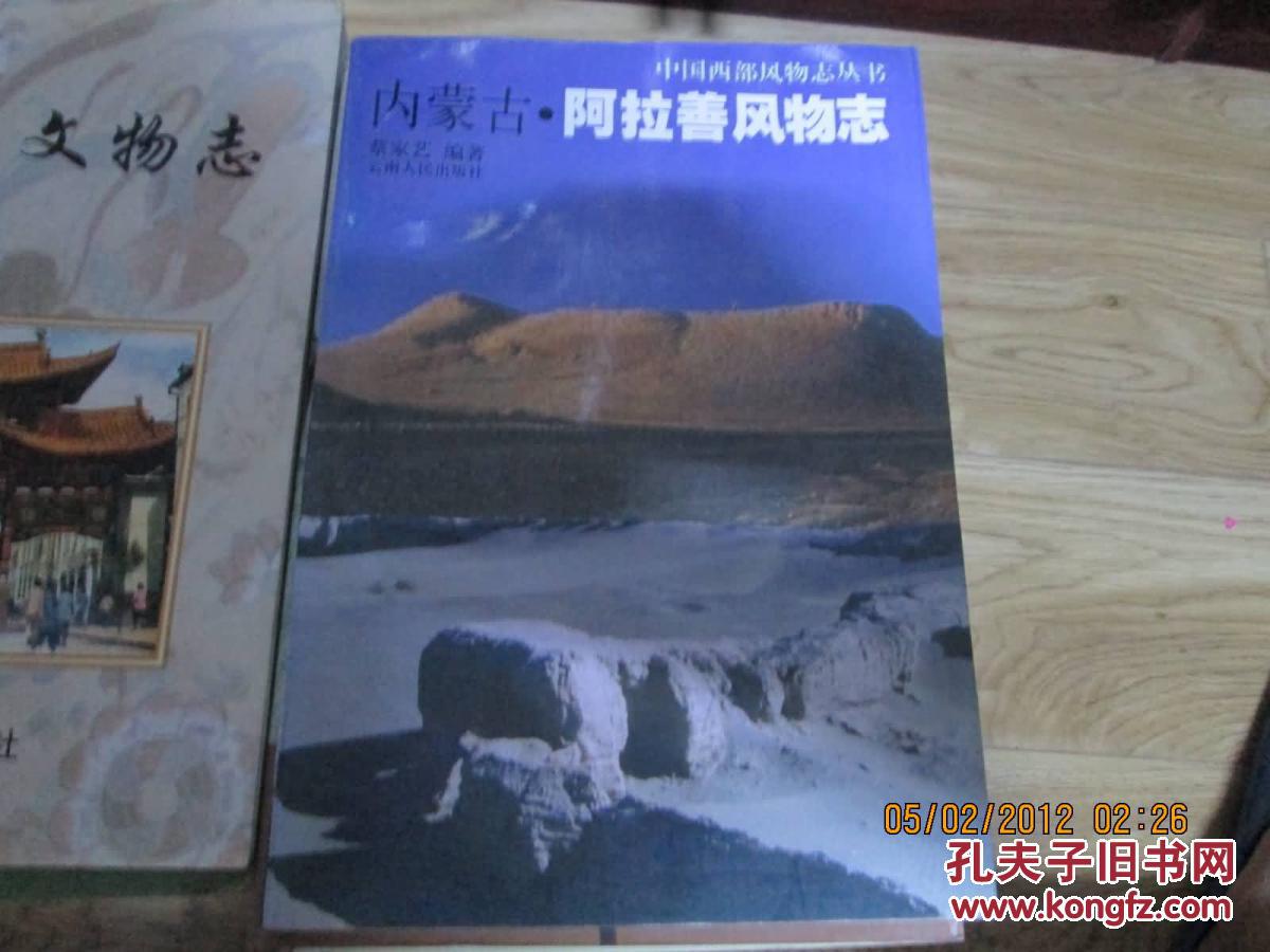 中国西部风物志丛书：内蒙古・阿拉善风物志