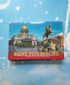 SAINT PETERSBURG A COLLECTION OF 24 POSTCARDS【内含24张卡片 （如图）】