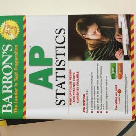Barron's AP statistics 8th edition