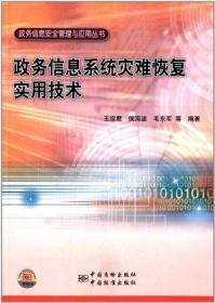 政务信息系统灾难恢复实用技术/政务信息安全管理与应用丛书