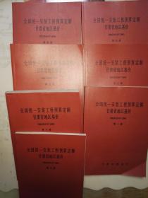 全国统一安装工程预算定额甘肃省地区基价DBJD25-07-2001【1-7 全7册】