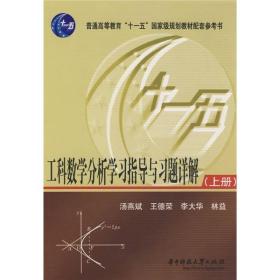 工科数学分析学习指导与习题详解（上册）/普通高等教育“十一五”国家级规划教材配套参考书