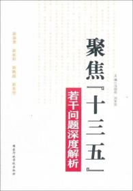 聚焦【十三五】若干问题深度解析