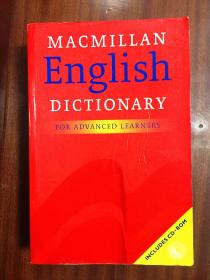 进口原版麦克米伦高阶英语词典 英语版 无光盘Macmillan English Dictionary for Advanced Learners [Paperback]