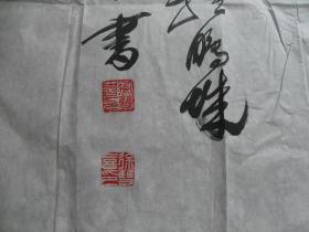 浙江诸暨人著名书法家徐双喜书法精品一张：腾飞（53X125）CM