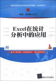 新编高等院校经济管理类规划教材·专业课系列：Excel在统计分析中的应用