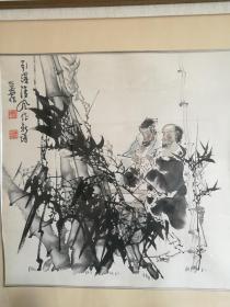 画家徐仁华人物画