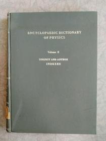 物理百科词典  第八卷  英文