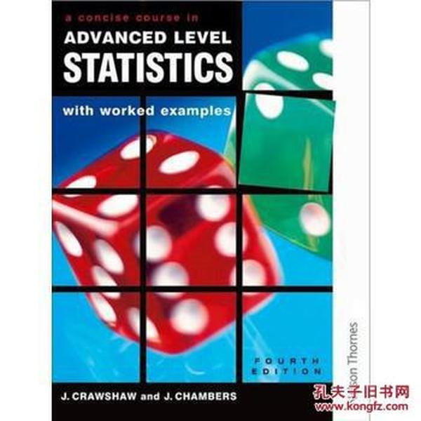 A Concise Course in Advanced Level Statistics（原版）