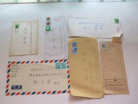 6个信封合售（日本邮票）