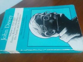 英文原版，美国哲学家、教育家约翰·杜威的早期作品《评论，杂记，公众及其问题等随笔》1988年出版