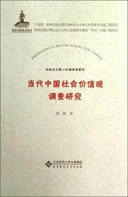 社会主义核心价值体系研究：当代中国社会价值观调查研究