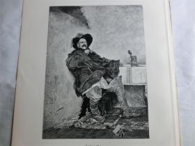 【现货 包邮】1884年木刻版画《Tapitano molena》（Tapitano molena）  尺寸约40.8*27.5厘米（货号M5）