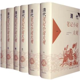 清代笔记小说大观 1--6（32开精装 全六册）定价528元