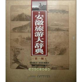 正版微残95品-安徽旅游大辞典(第一版)(水渍)FC9787539631905安徽文艺出版社《安徽旅游大辞典》编委会