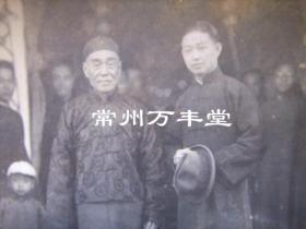 全国珍稀老照片 ——（1925年） 梅兰芳先生 与 陈德霖先生 （合影）