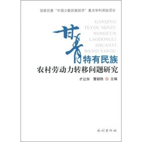 甘青特有民族农村劳动力转移问题研究