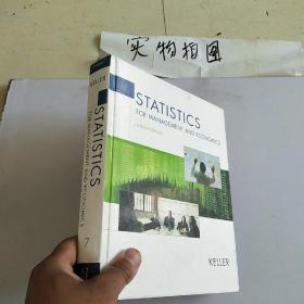 STATISTICS FOR MANAGEMNT AND ECONOMICS 原英文版