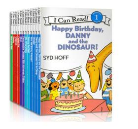 现货 The Syd Hoff I Can Read Collection Box Set:12 books and 2 CDs Featuring Classic Stories (I Can Read Level 1)