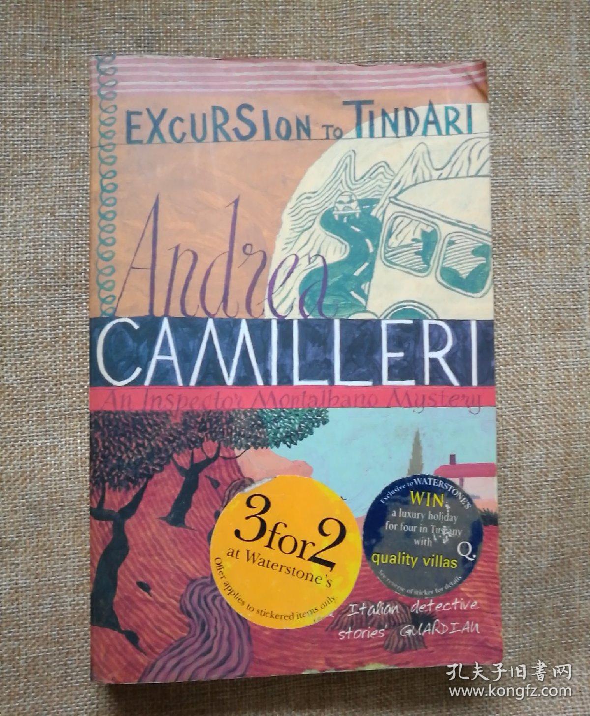 Excursion to Tindari: An Inspector Montalbano Mystery 【 正版品好 实拍如图 】