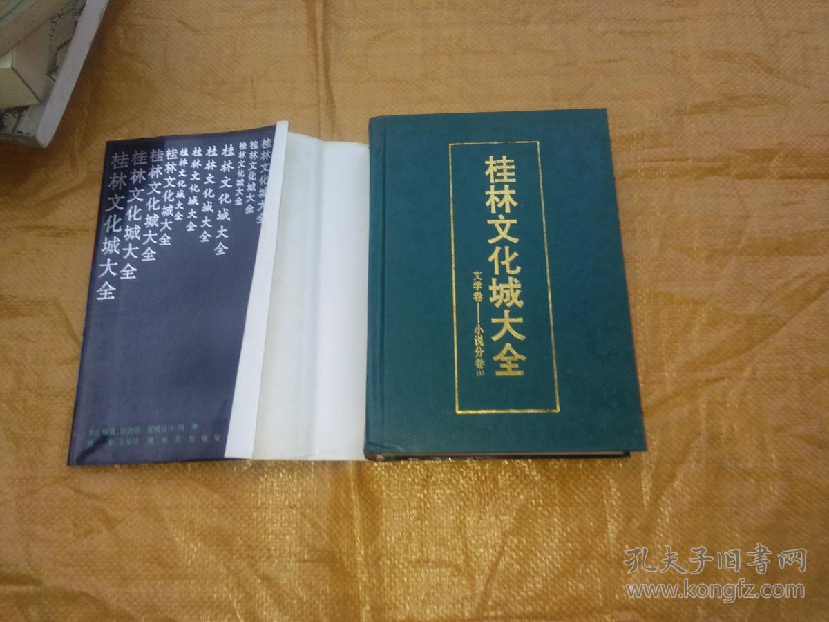 桂林文化城大全  文学卷小说分卷（1）  精装