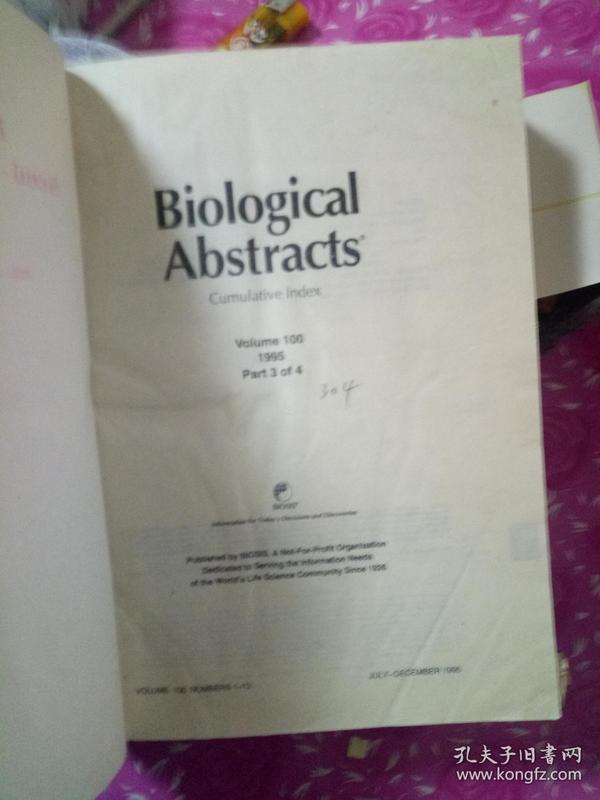 Biological  Abstacts--1995