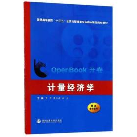 计量经济学（普通高等教育“十三五”经济与管理类专业核心课程规划教材）