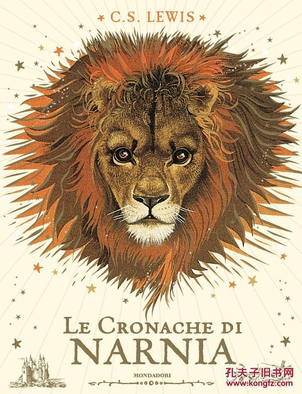 意大利语 正版小说 Le cronache di Narnia 522页大本精装