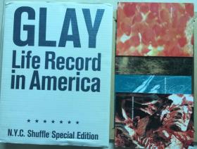 GLAY  Life Record in America 赠品4本画册.