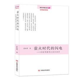 青年学者文库14·文学批评系列--萤火时代的闪电