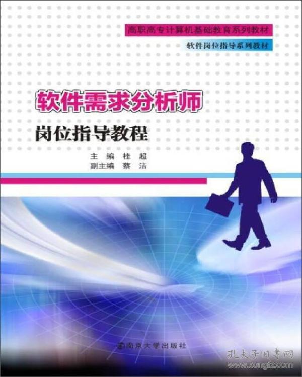 二手正版软件需求分析师岗位指导教程 桂超 南京大学出版社